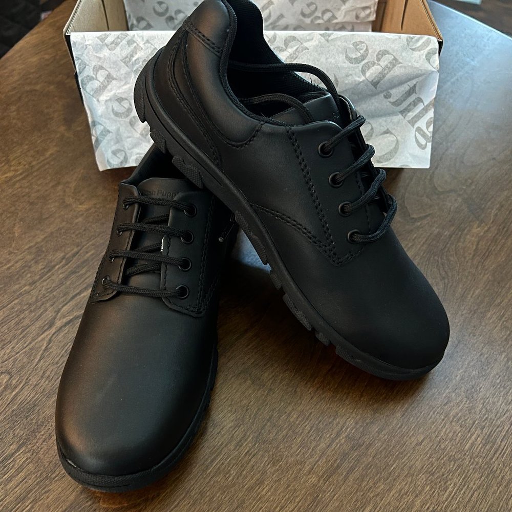 Hush Puppies Unisex-Child Chad Oxford Size 6 Wide